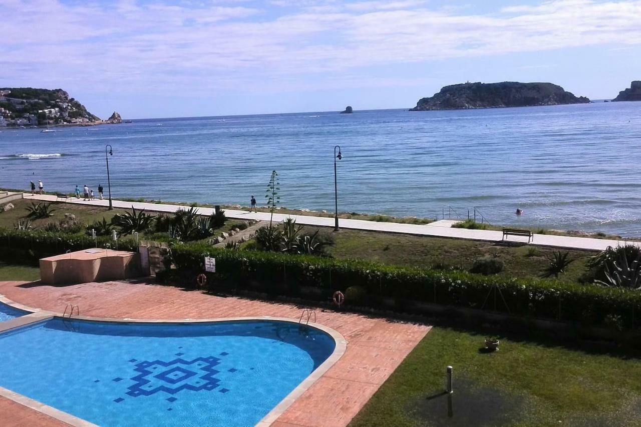 L'Estartit, Estudio En Primera Linea De Mar. Bagian luar foto