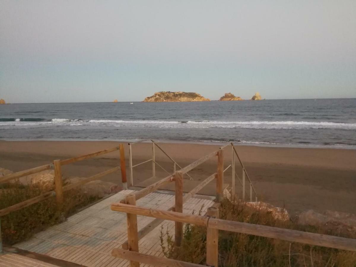 L'Estartit, Estudio En Primera Linea De Mar. Bagian luar foto